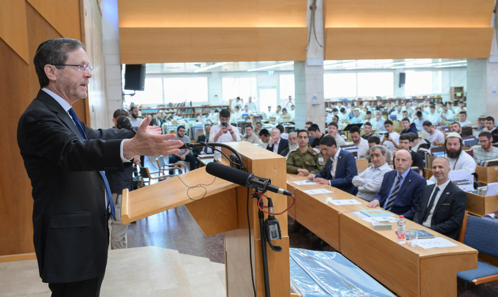 Preisdent Herzog Standing In BM
